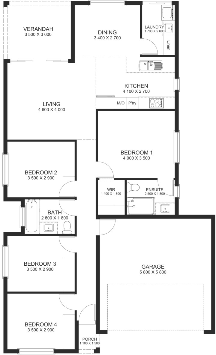 Everest Floor Plan