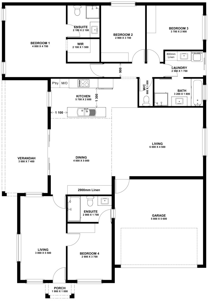 Faith Floor Plan