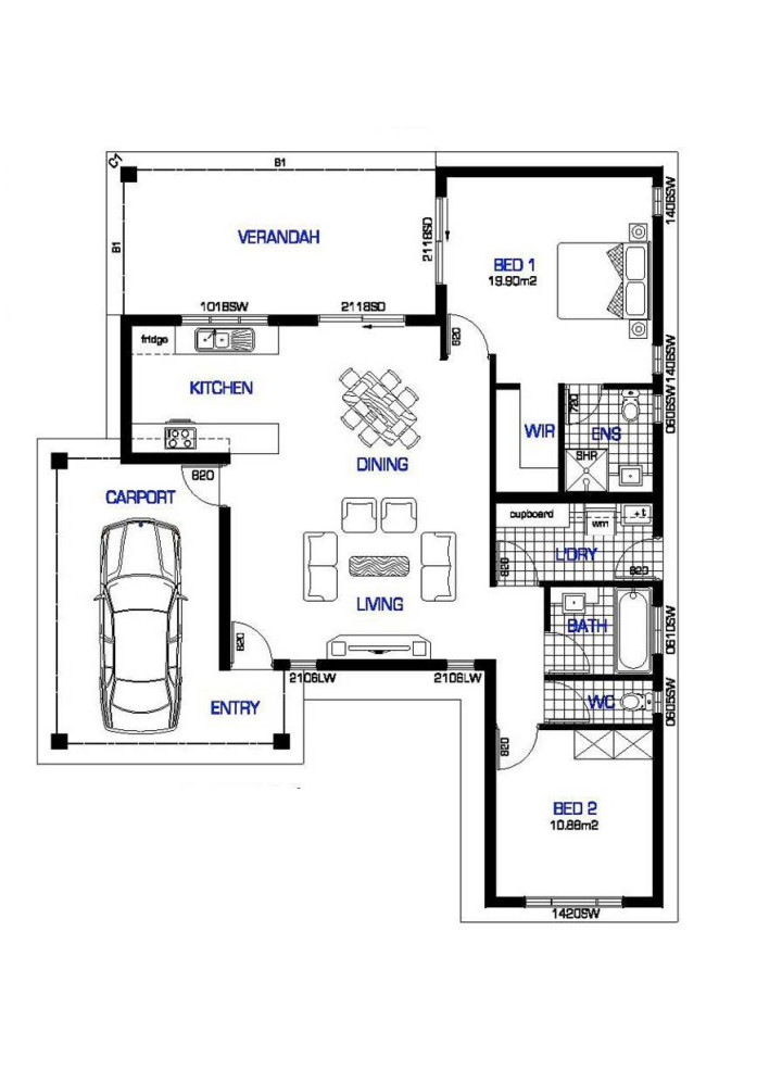 New Rio Floor Plan